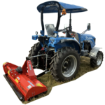 Tractor Perkins Budworth With 105 PTO Flail Mower