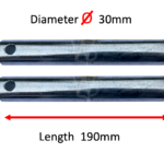 Excavator Bucket Pins 30mm No Head (1 set 2 Pins)