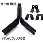 Flail Mower Blade (Set of 6) for ATV (A)