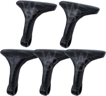 Flail Mower Blade Hammer (Set of 5) For ATV / APE / LINCE Flail Mower (D)