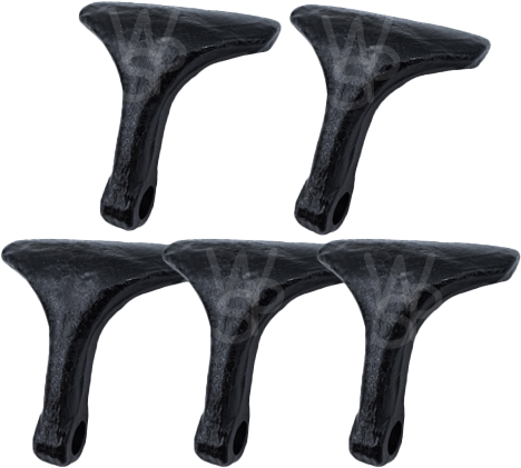 Flail Mower Blade Hammer (Set of 5) For ATV / APE / LINCE Flail Mower (D) Flail Mower Blade Hammer (Set of 5) For ATV / APE / LINCE Flail Mower (D)