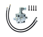 Hydraulic auxiliary connection block (3 way) Full Kit