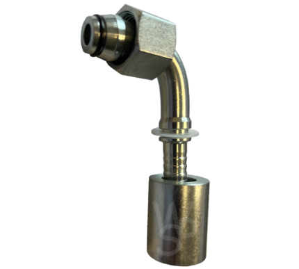 Hydraulic Hose Connector 3/8” 90° Set of 4