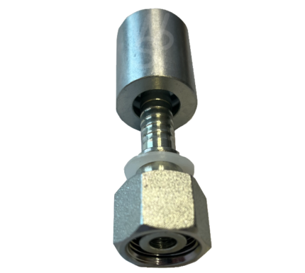 Hydraulic Hose Connector 3/8” Straight Set of 4