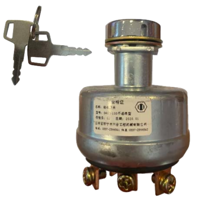 Ignition Switch Mini Digger Rhinoceros XN12 / 12-8 old style Kubota Engines