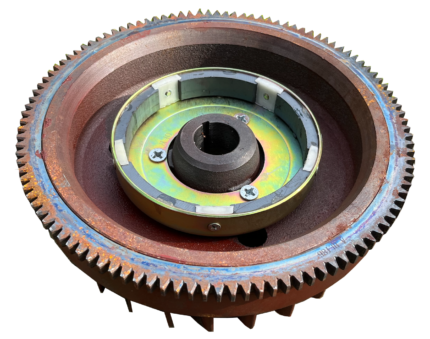 Mini Digger KOOP Engine Fly Wheel (Used 1 year warranty)