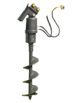 Mini Digger Auger set 110mm