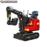 Mini Digger Rhinoceros MY660 Swing Boom Includes 200/300/500 Bucket & Removable Roof