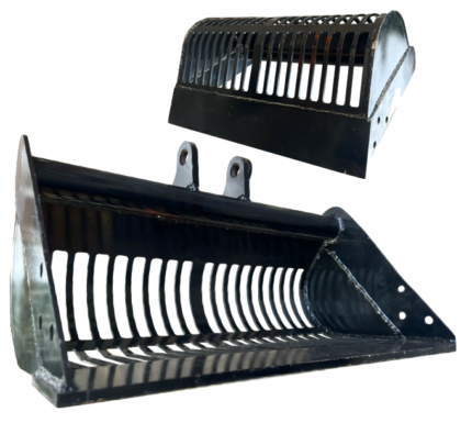Mini Digger Riddle Bucket 1000mm 30mm Pins