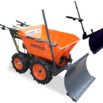 Mini Dumper Snow Plough / Leveller