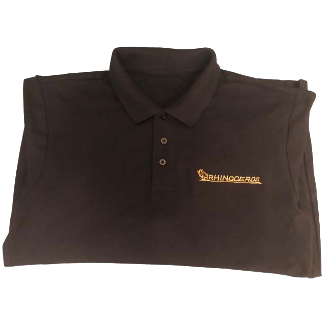 Rhinoceros Cotton Polo Shirt Rhinoceros Cotton Polo Shirt