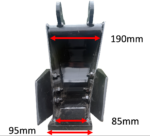 V Trenching Bucket 190 - 95 mm