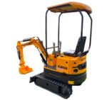 Mini Digger Rhinoceros XN08 Standard Boom Includes 200/300/500 Bucket & Removable Roof