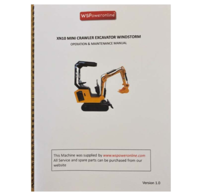Mini Digger XN10 Pro Manual