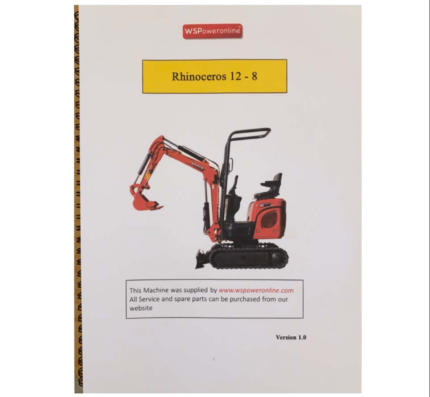 Mini Digger XN12 - 8 Service Manual