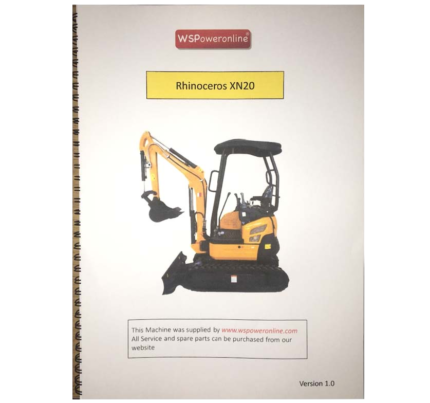 Mini Digger XN20 Service Manual